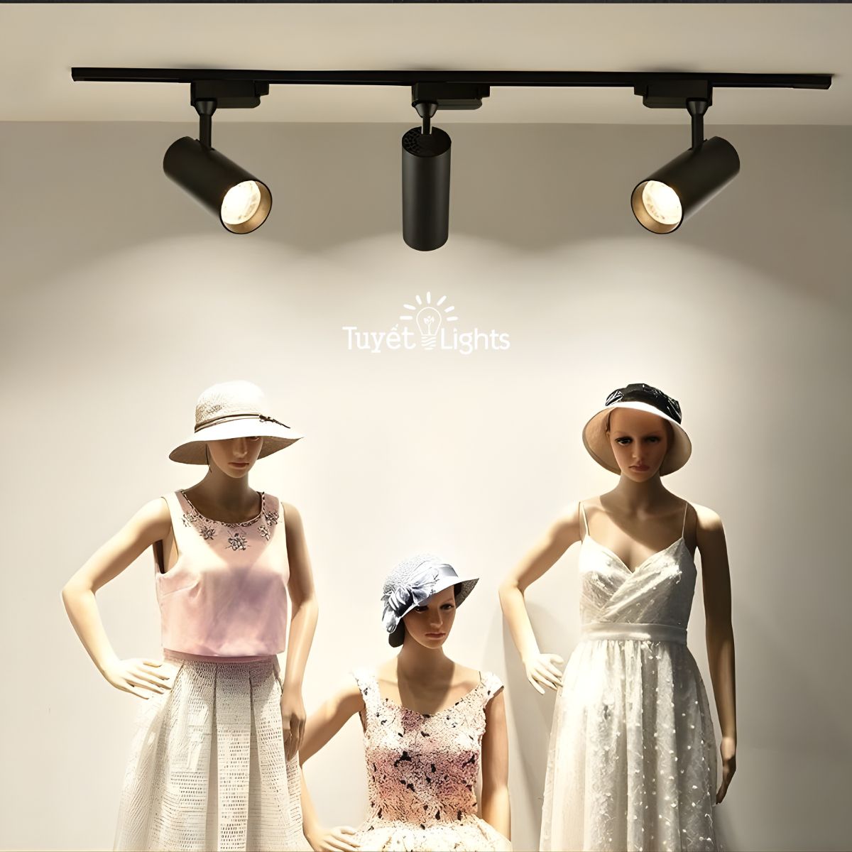 đèn rọi ray – giải pháp vừa đẹp, vừa hiệu quả để “biến không gian quán của bạn thành nơi khách muốn ở lại thật lâu.”